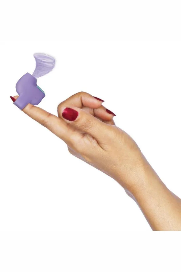 12X Mini Silicone Clit Stimulator Purple Sd Vibrators