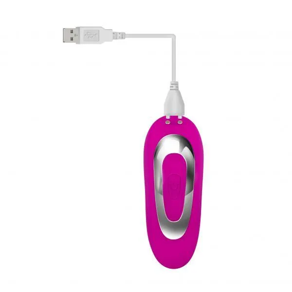 Adam Eve Vibrators Aande Rechargeable Dual Entry Vibe Pink