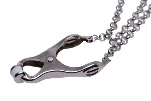 Affix Triple Chain Nipple Clamps Master Series Vibrators