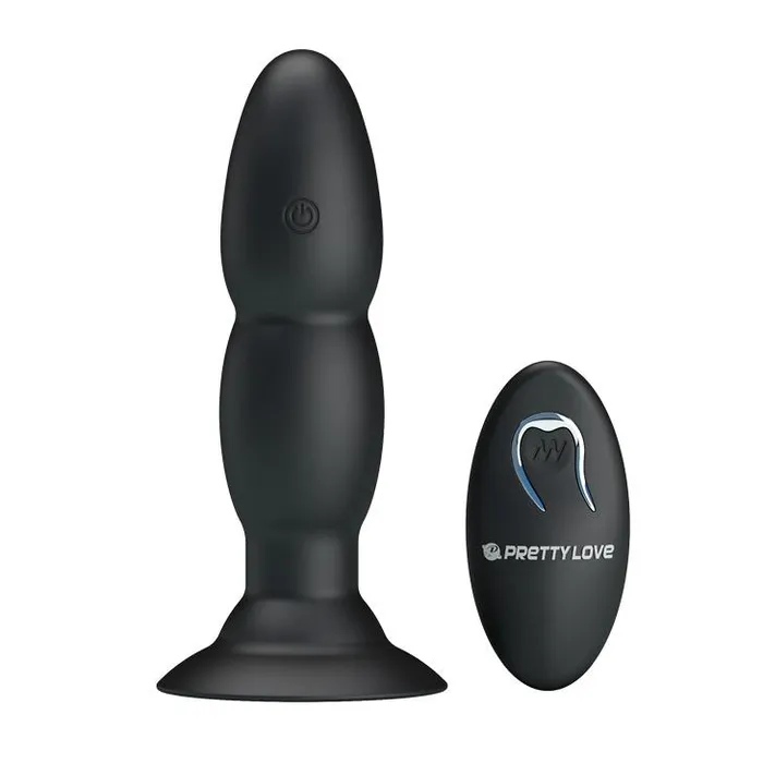 Anal Bailes Butt Plug Rimming Beaded Vibrating RemoteControl Anal Plug