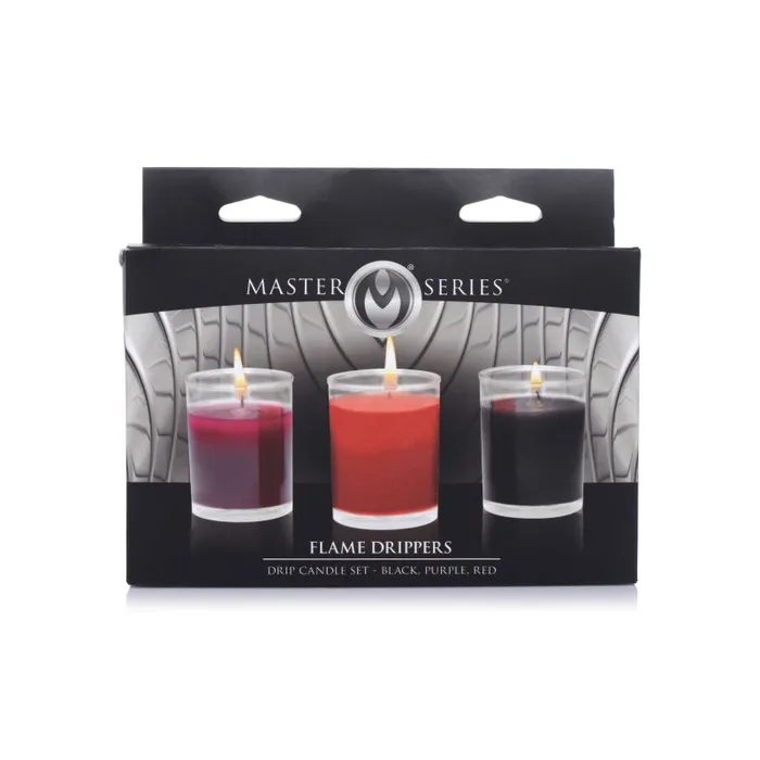 Anal Flame Drippers Drip Candle Set Master Series