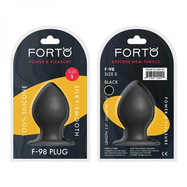 Anal Forto Forto F 98 Cone Small Black