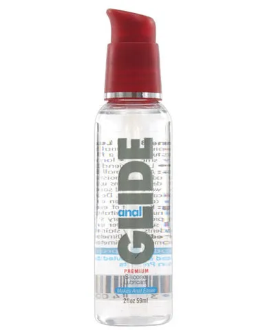 Anal Glide Silicone Lubricant 2 Oz Pump Bottle Seductucom Anal