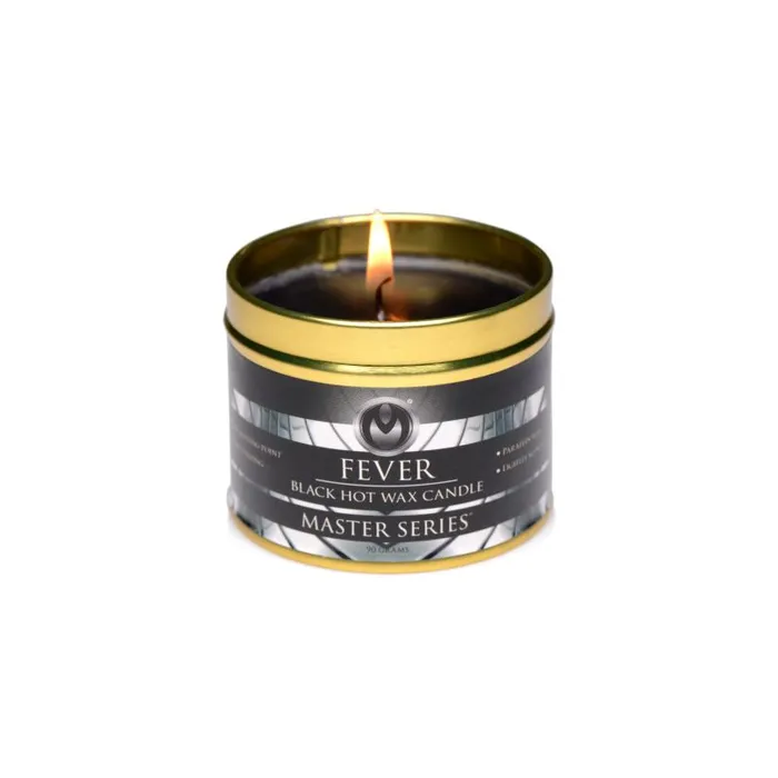 Anal Master Series Fever Black Hot Wax Candle