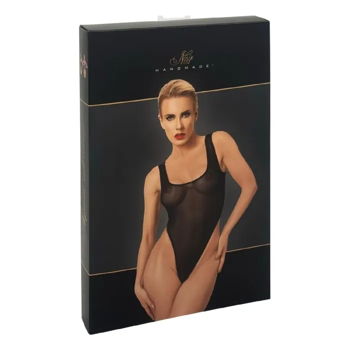 Anal Noir Handmade Paparazzi Elastic Mesh Body Black