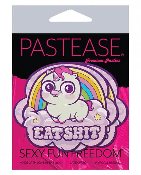 Anal Pastease Brand Pasties Pastease Scummy Bears Eat Shit Cloud Rainbow OS