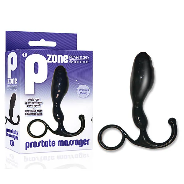 Anal The 9s P Zone Advanced Black Prostate Massager Icon Brands