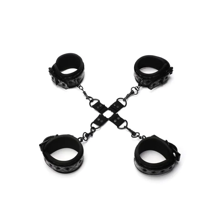 Anal Whipsmart Diamond Hogtie Restraint Black