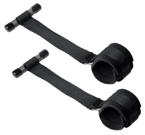 Anal XR Brands Frisky Entryway Door Restraints Black