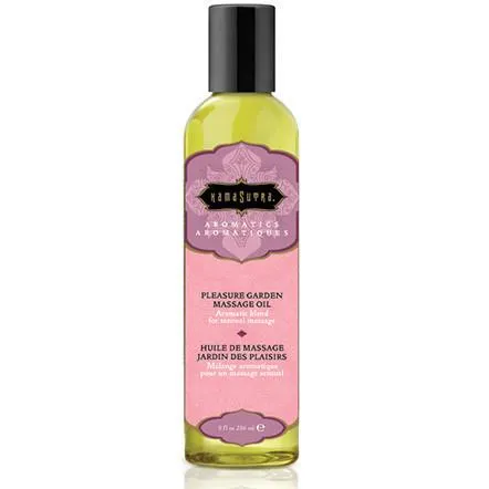 Aromatic Massage Oil Pleasure Garden 8oz Kama Sutra Couples