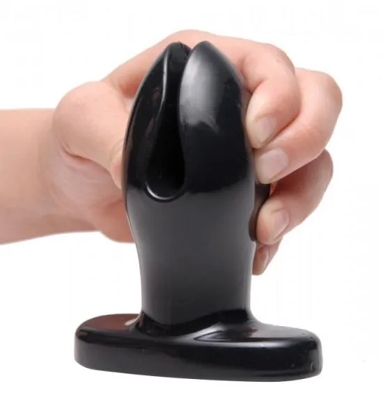 Ass Anchor Flared Anal Plug Black Master Series Anal