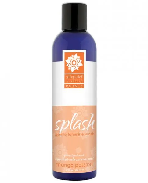 Balance Splash Feminine Wash Mango Passion 85oz Sliquid Vibrators