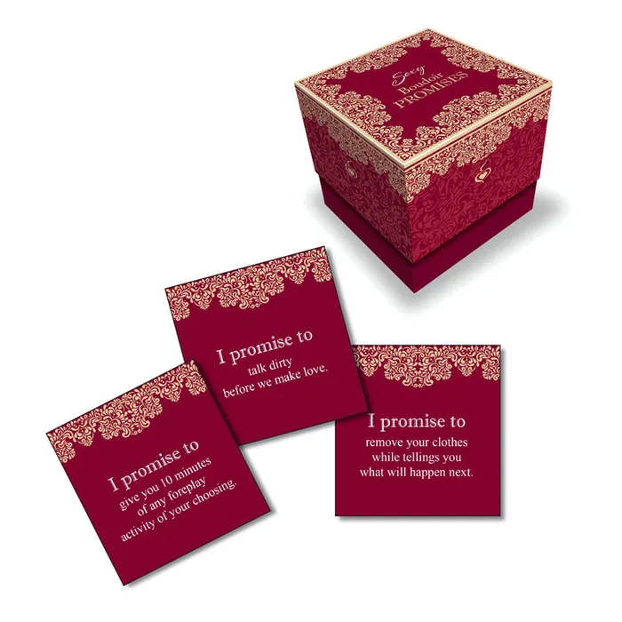 Behind Closed Doors Sexy Boudoir Promises Lovers Activity Cards Set of 30 Little Genie Anal