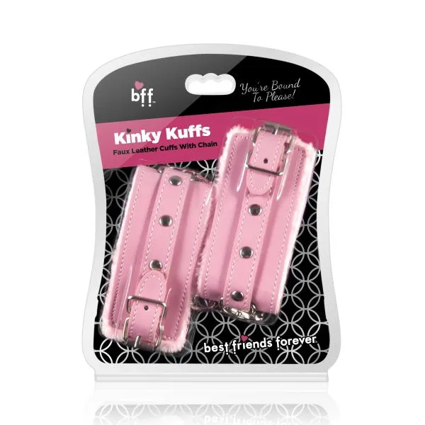 Best Friends Forever Vibrators Bff Kinky Kuffs Pink