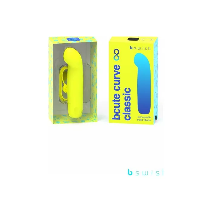 Bswish Bcute Curve Infinite Classic Citrus Yellow Vibrators