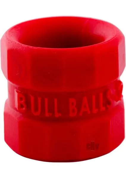 Bullballs 1 Small Red Ball Stretcher Oxballs Male Sex Toys