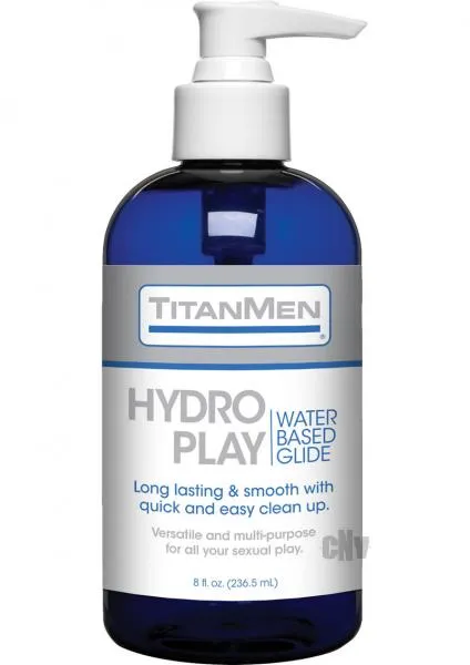 Couples Doc Johnson Titanmen Hydro Play Water Glide 8oz