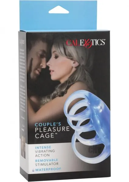 Couples Pleasure Cage Blue Seductucom Vibrators