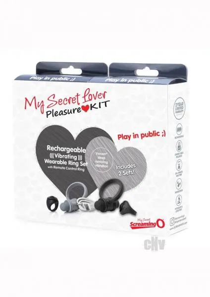 Couples Seductucom My Secret Lover Kit RingRing