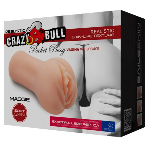 Crazy Bull Pocket Pussy Maggie Flesh Male Sex Toys