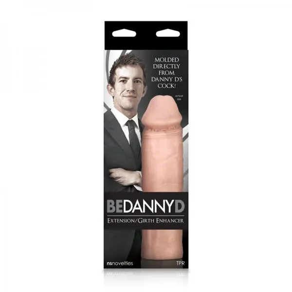 Danny D Signature Male Sex Toys Be Danny D Extension Girth Enhancer Beige