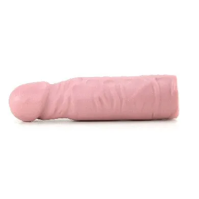 Deeva Male Sex Toys Dynamic Penis Extension Strapless 9 Inch Beige