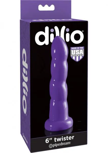 Dillio Purple 6 Inches Twister Probe Pipedream Dildos Dillio Purple 6 Inches Twister Probe Pipedream Dildos