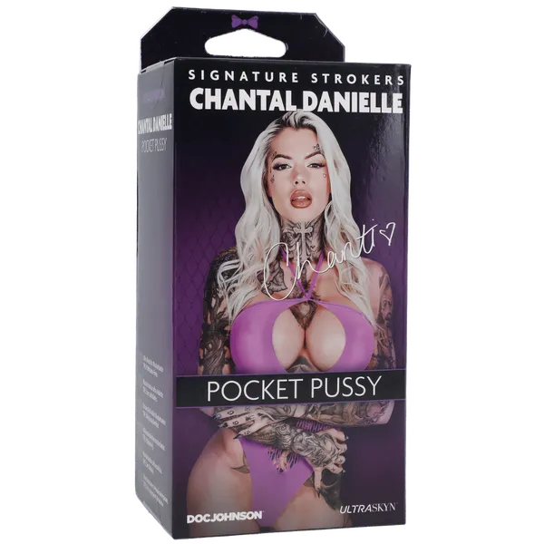 Doc Johnson Male Sex Toys Chantal Danielle ULTRASKYN Pocket Pussy