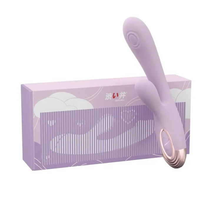 Drywell Vibrators Pada Rabbit and GSpot Pulsing Vibrator Purple