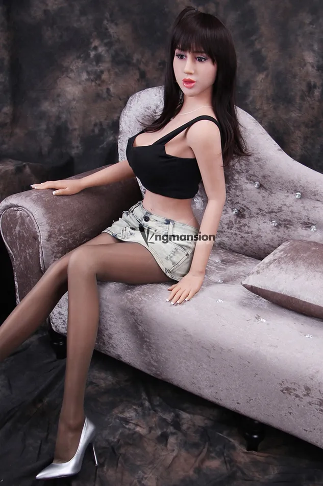 Evaspring Male Sex Toys 165cm Big Boobs Donna Sex Love Doll Entity Body Lifelike Sexy Real Solid Love Toy with Metal Skeleton 3 Hole 55