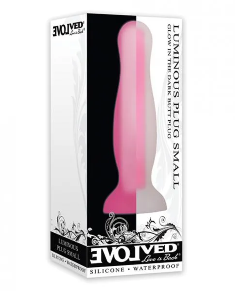 Evolved Anal Luminous Plug Small Pink