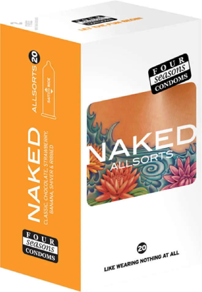 Four Seasons Vibrators Naked Allsorts 20s