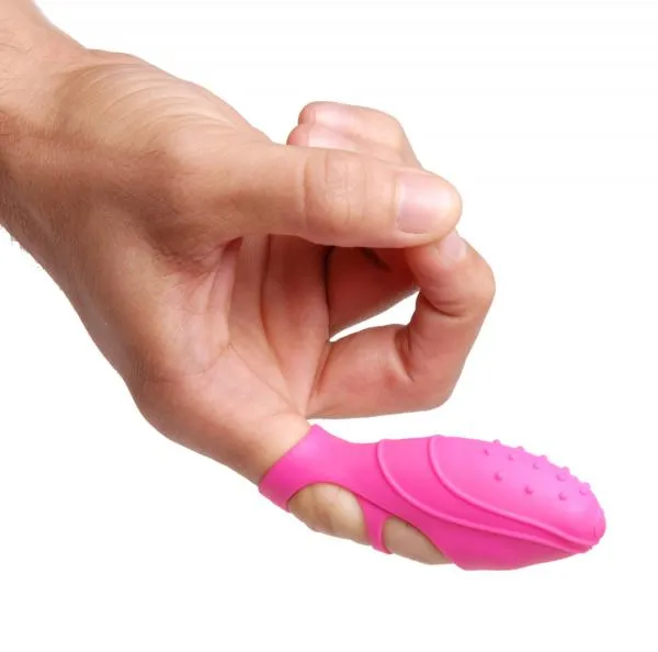 Frisky Vibrators Bang Her Silicone G Spot Finger Vibe Pink