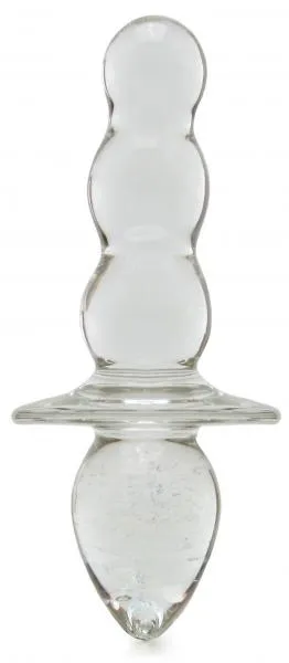 Glas Titus Beaded Glass Butt Plug Electric Eel Anal