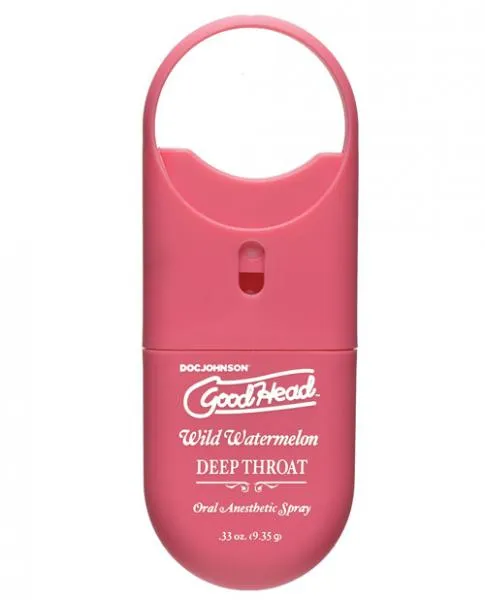 Goodhead Deep Throat Spray To Go Watermelon 33oz Doc Johnson Anal