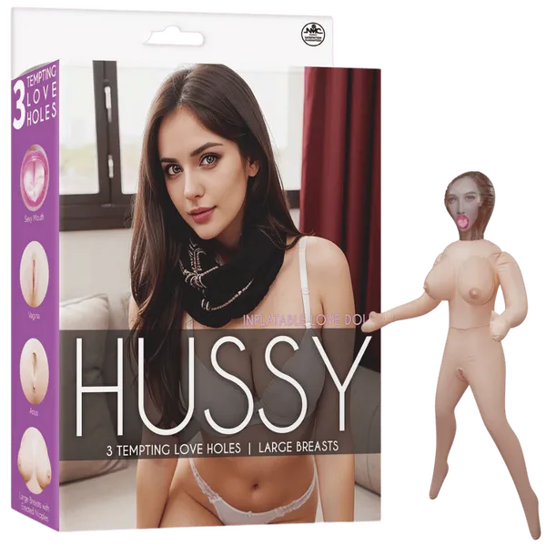 Hussy Inflatable Love Doll Sona Standing Position Flesh Excellent Power Male Sex Toys