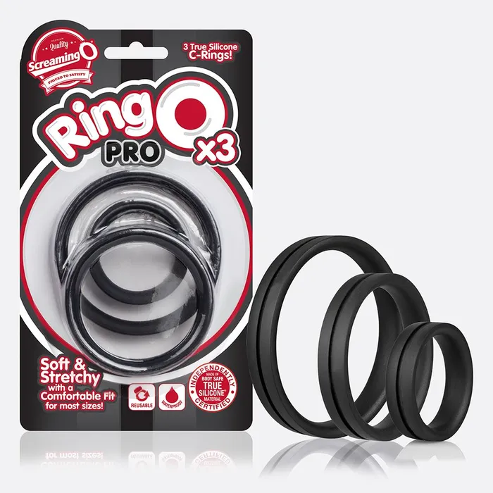 Lovetwoo Anal Screaming O RingO Pro x3 Black