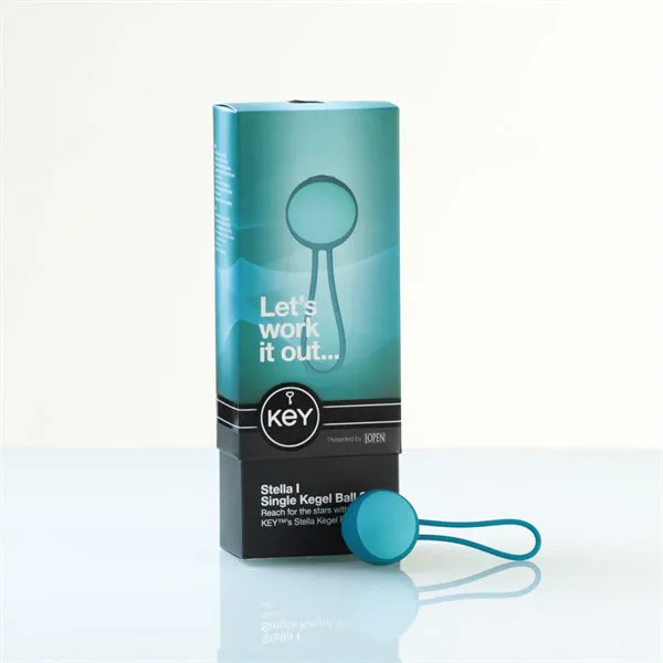 Lovetwoo Key by Jopen Stella I Single Kegel Ball Set Robin Egg Blue Female Sex Toys