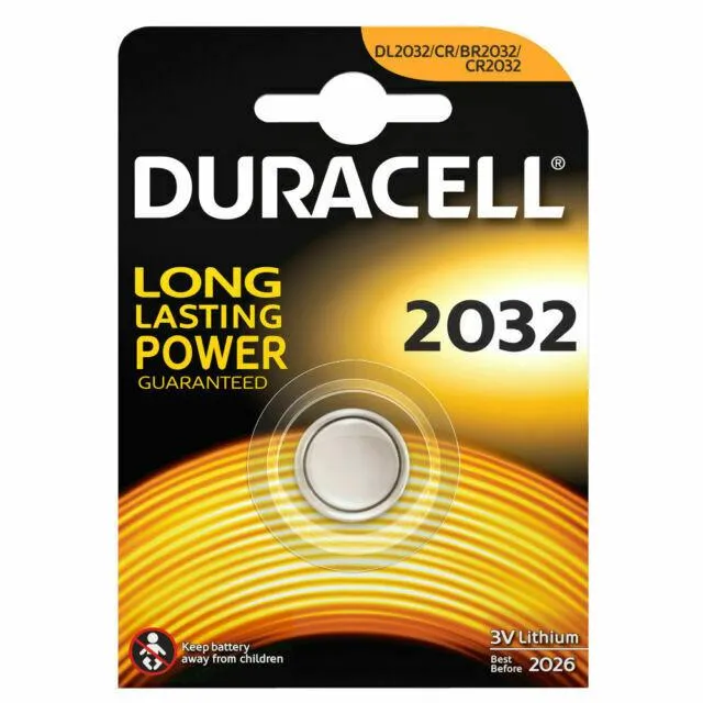 Lovetwoo Vibrators Duracell CR2032 X 2 Packs 3V Lithium Button Battery Cell DLCR 2032