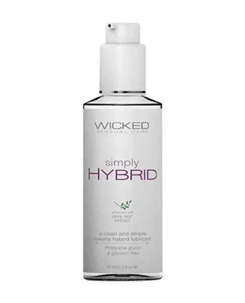 Lubricants Wicked Wicked Simply Hybrid Lubricant 23 Fluid Ounces