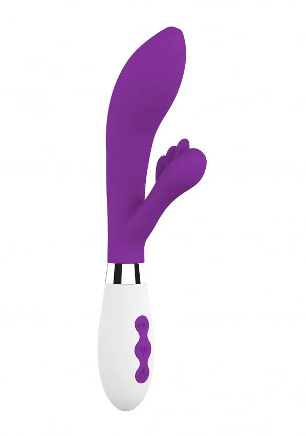 Luna Rechargeable Vibrator Agave Purple Shots Toys Vibrators