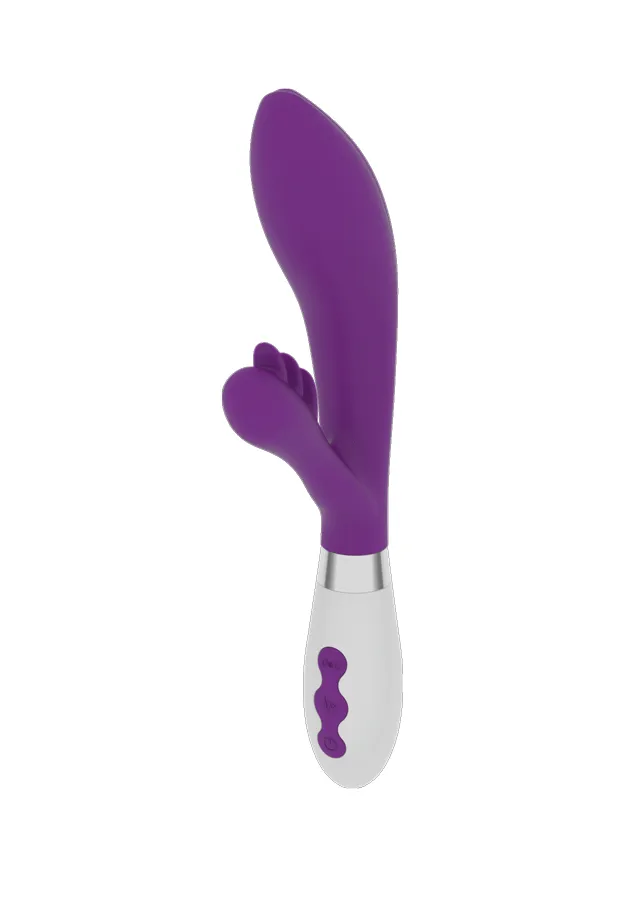 Luna Rechargeable Vibrator Agave Purple Shots Toys Vibrators