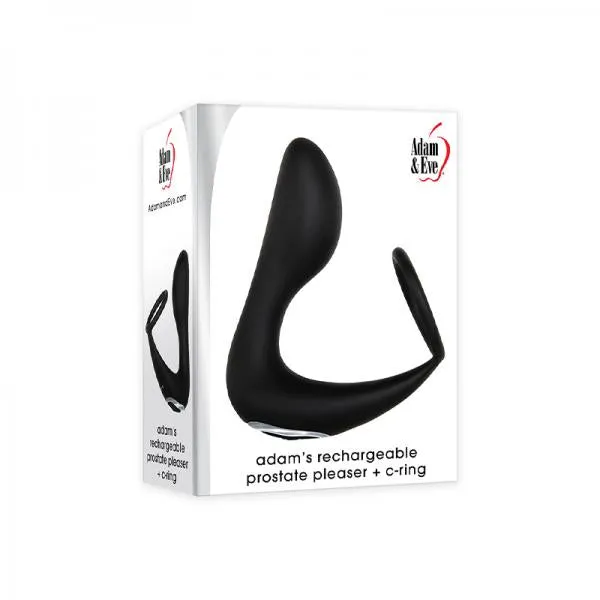 Male Sex Toys Adam Eve Adam Eve Adams Rechargeable Prostate Pleaser C Ring