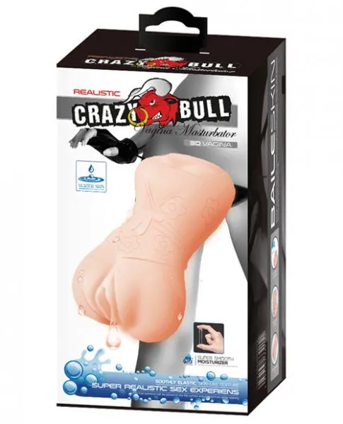 Male Sex Toys Crazy Bull Crazy Bull No Lube Masturbator Sleeve Vagina