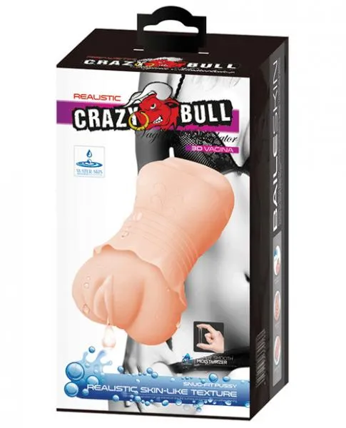 Male Sex Toys Crazy Bull Crazy Bull No Lube Masturbator Sleeve With Skirt Vagina