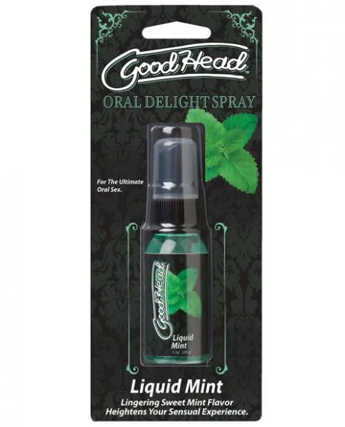 Male Sex Toys Doc Johnson Good Head Oral Delight Spray Mint 1oz