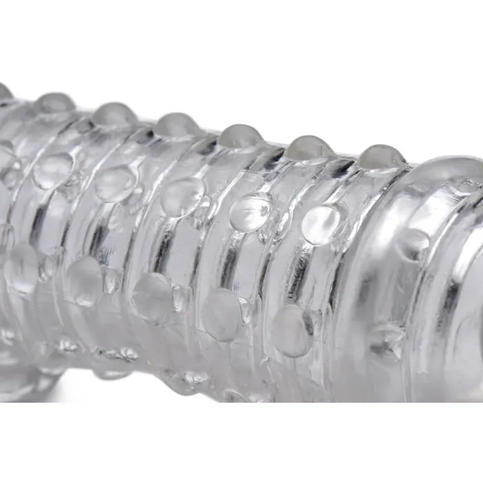 Male Sex Toys Penis Enhancer Sleeve 15 Clear Size Matters