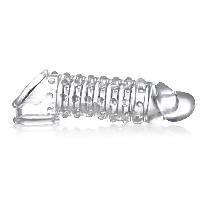 Male Sex Toys Penis Enhancer Sleeve 15 Clear Size Matters