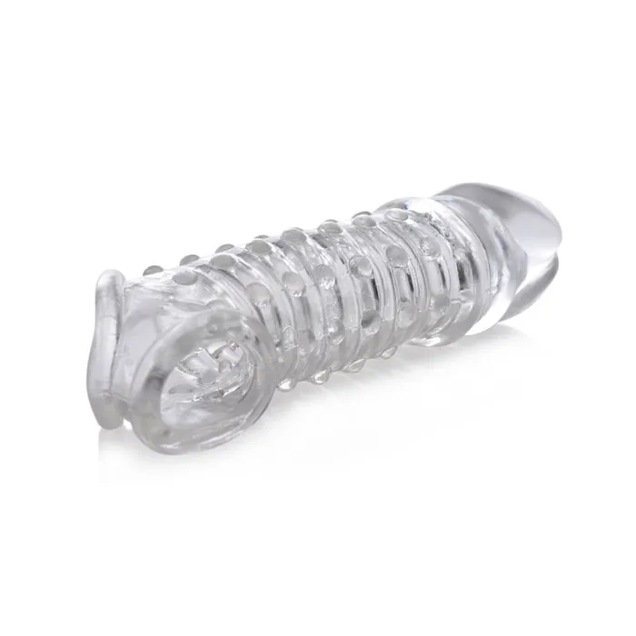 Male Sex Toys Penis Enhancer Sleeve 15 Clear Size Matters