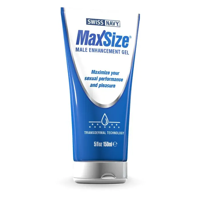 Male Sex Toys Swiss Navy Swiss Navy Max Size Cream 5oz147ml Tube